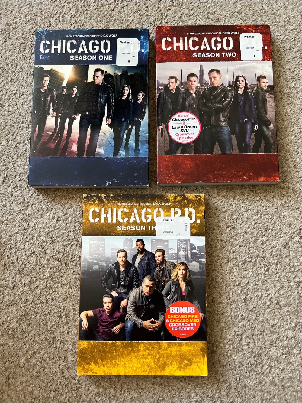 Chicago TV Series Seasons One Two Three DVD Set / 1 2 3 TV Show